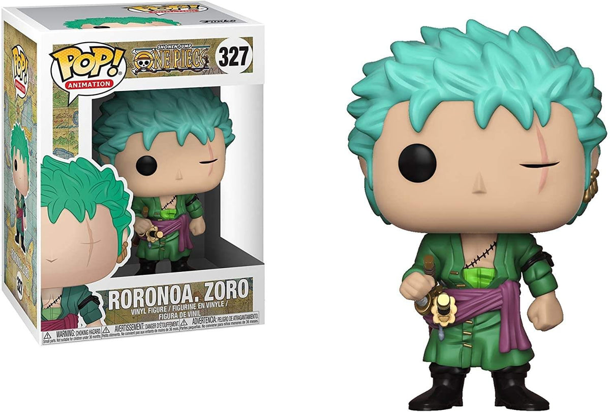 Funko Pop Anime: Onepiece – Roronoa Zoro juguete coleccionable – One Piece – Figura de vinilo coleccionable – Idea de regalo – Mercancía oficial – Juguetes para niños y adultos – Fanáticos del anime