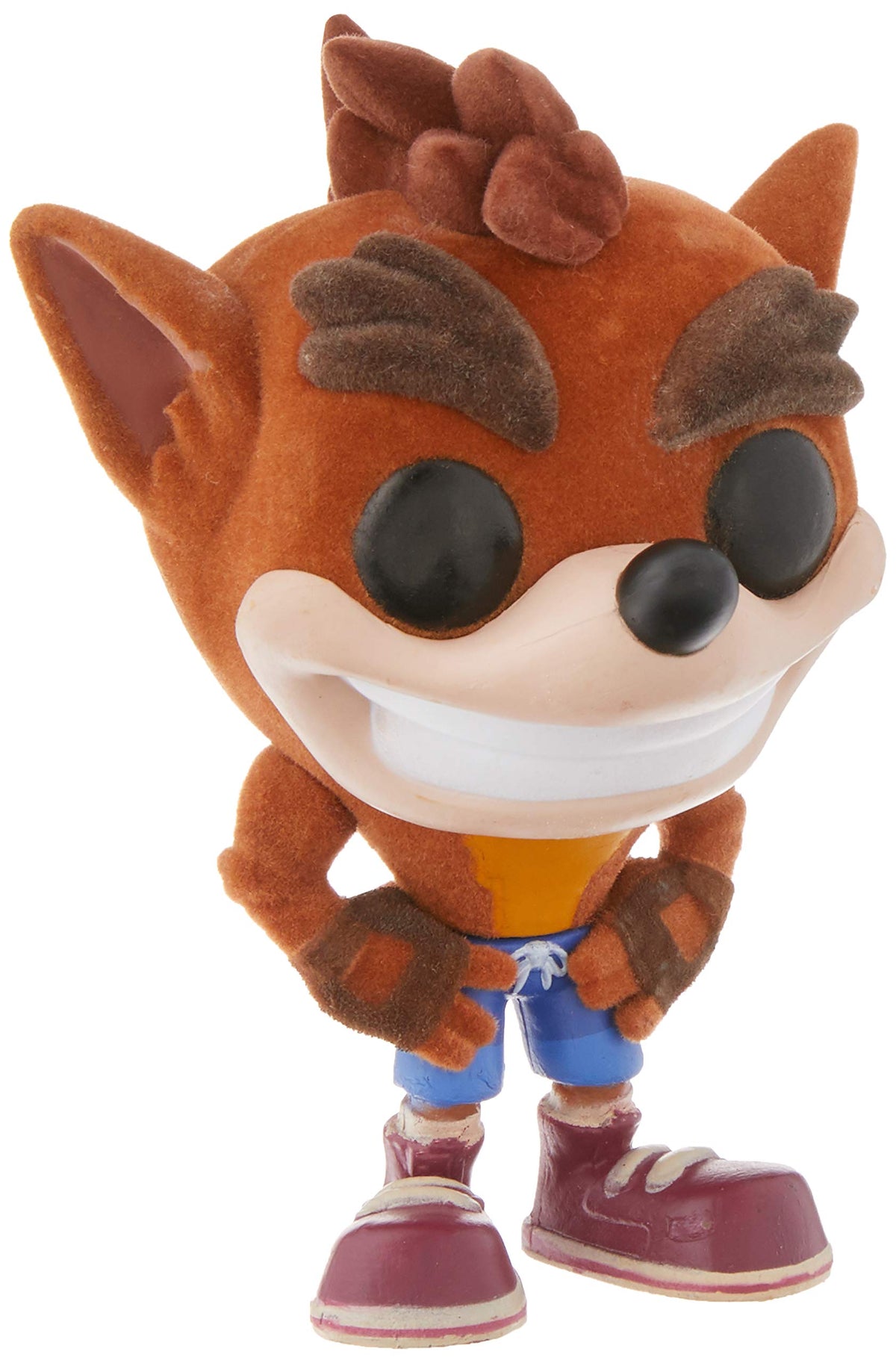 POP Funko 0889698256438 Crash Flocked Exclu - Figura de 3.9 in