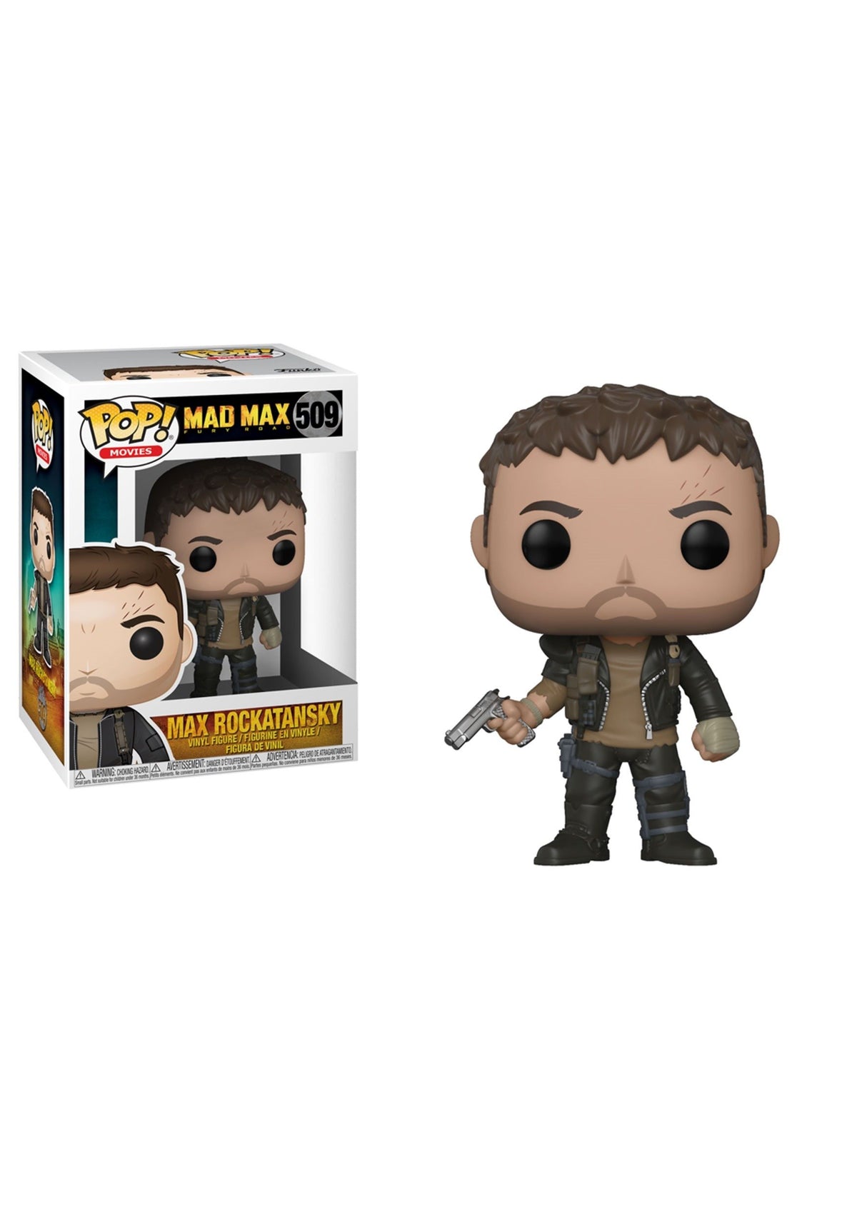 Funko Películas: Mad Max Fury Road Max con pistola figura coleccionable