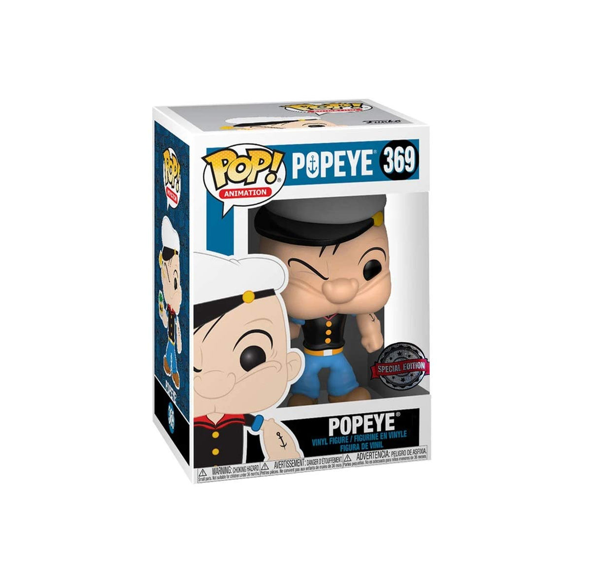 Funko Pop Animación Popeye 369 Brazo de hierro