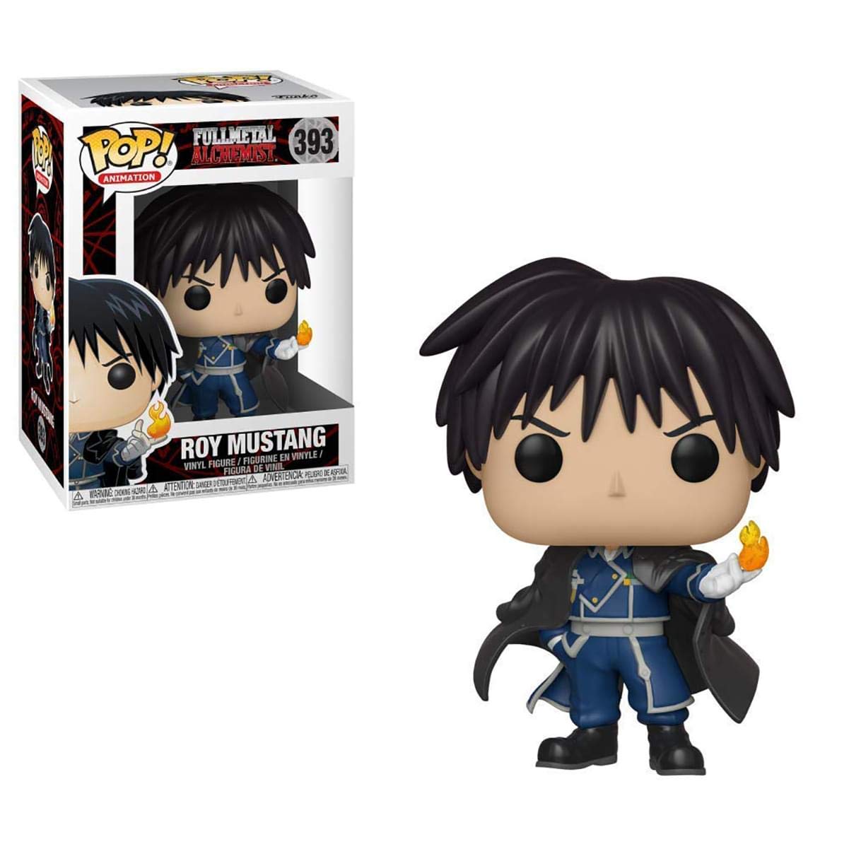 Funko Pop Animation: Full Metal Alchemist - Figura coleccionable del Roy Mustang, multicolor