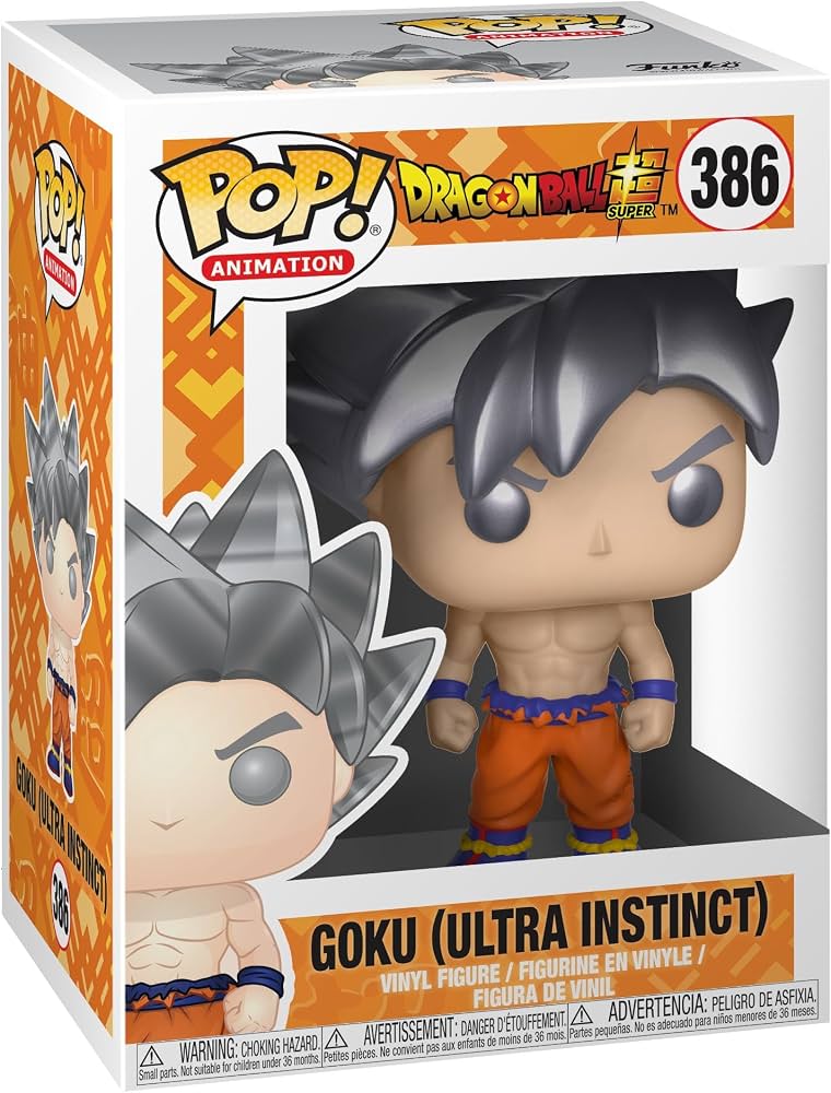 Figura De Acción Goku Ultra Instinct De Funko Pop! Animation