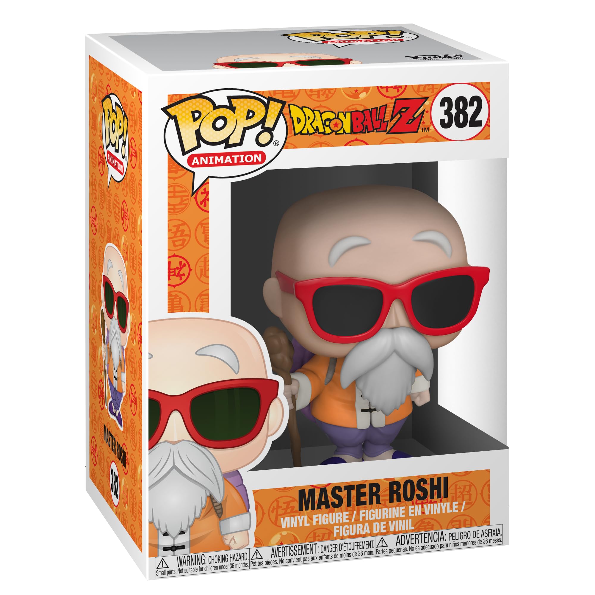 Funko Pop Animation: Dragonball Z - Figura coleccionable de Master Roshi, multicolor