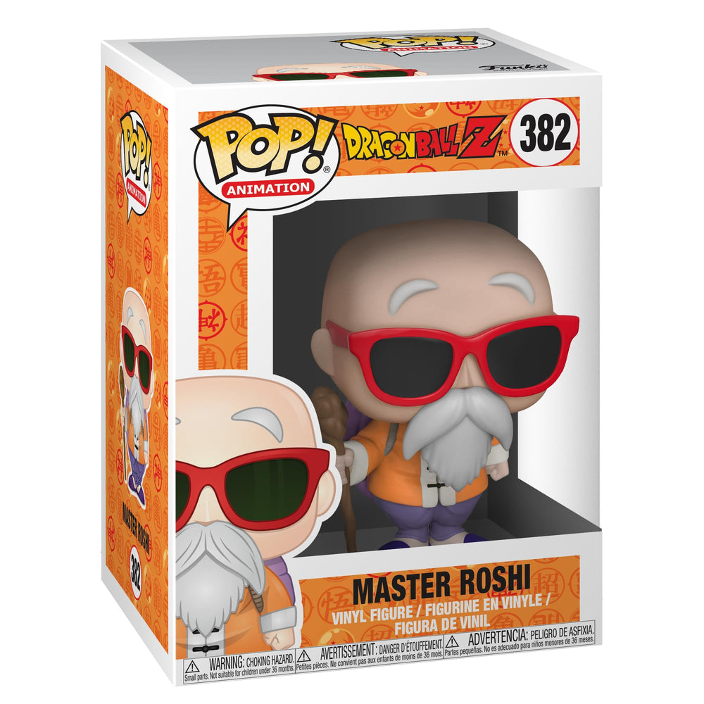 Funko Pop Animation: Dragonball Z - Figura coleccionable de Master Roshi, multicolor