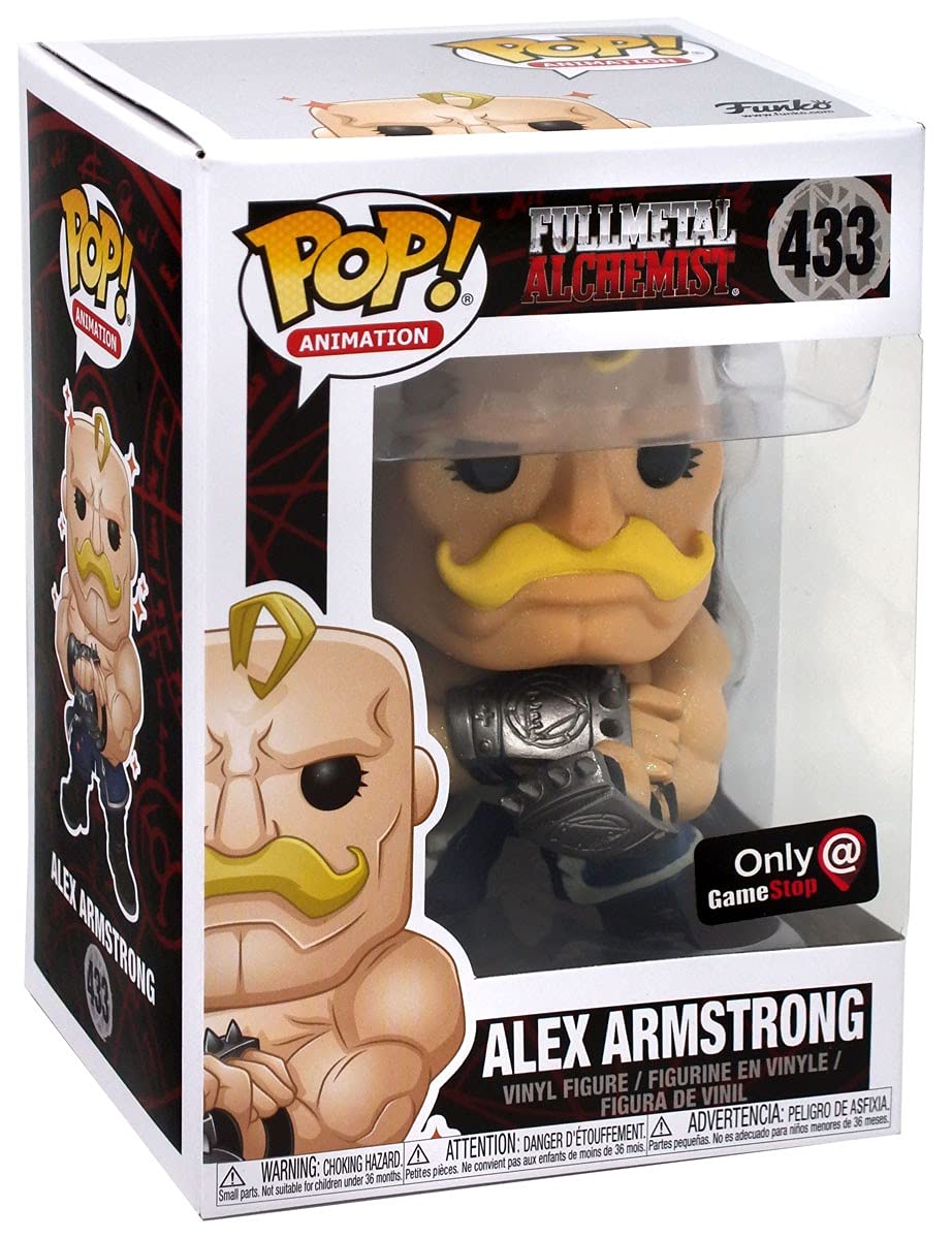 Funko Animación pop: Full Metal Alchemist - Alex Armstrong (Exclusivo)