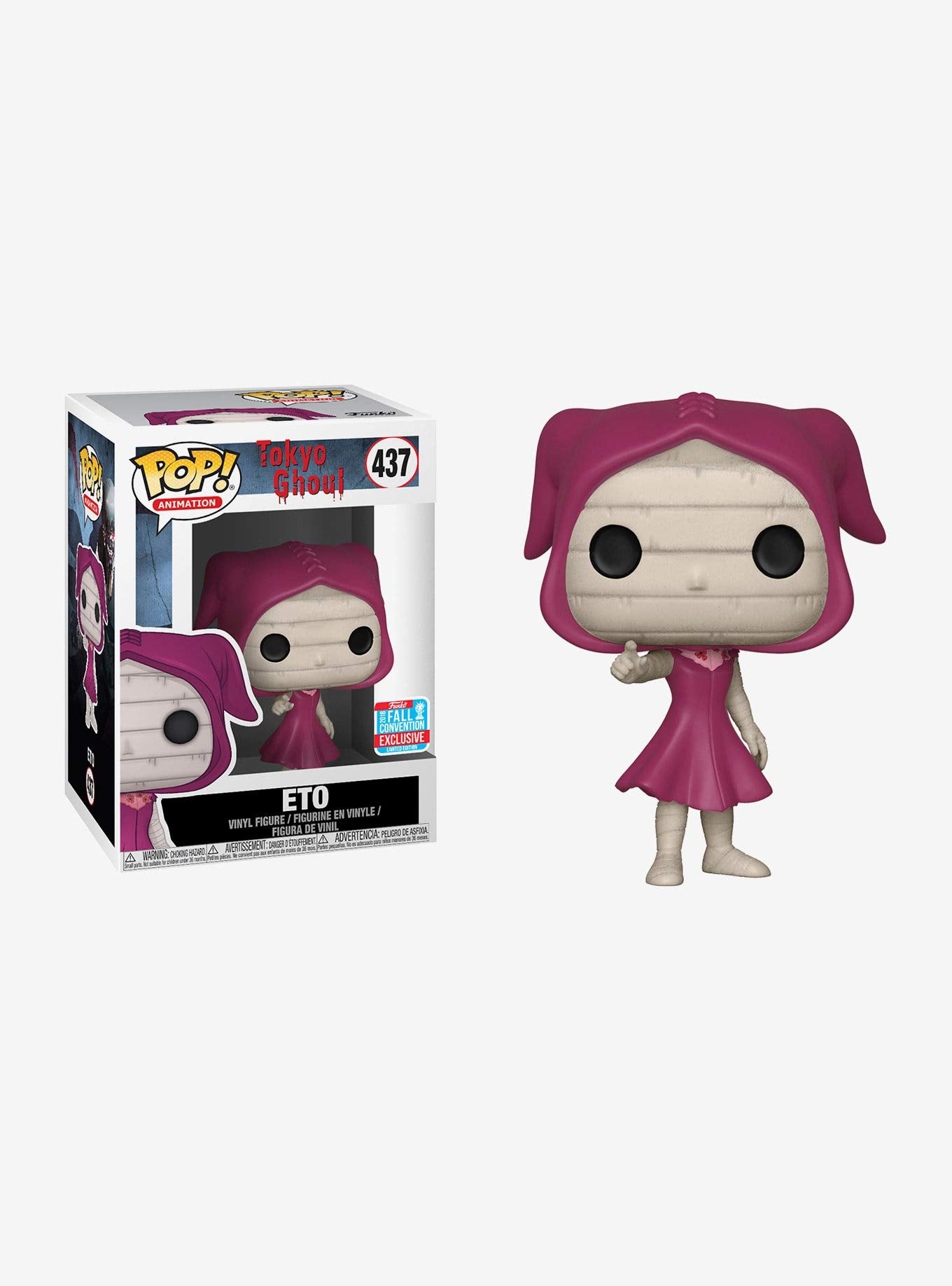 Funko Pop! Toyko Ghoul ETO Fall Convention - Figura de vinilo exclusiva