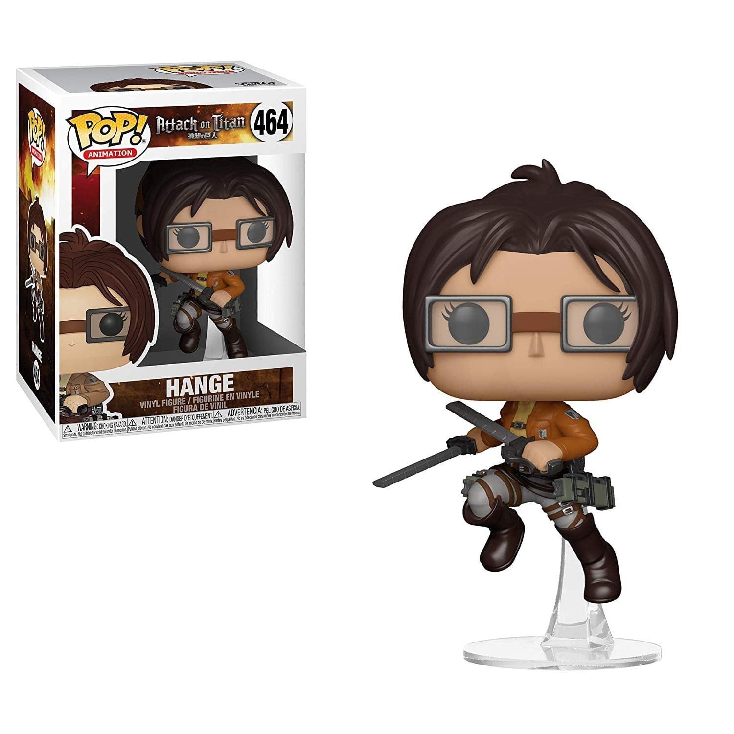 Funko Animación: Attack on Titan - Juguete Hange, Multicolor