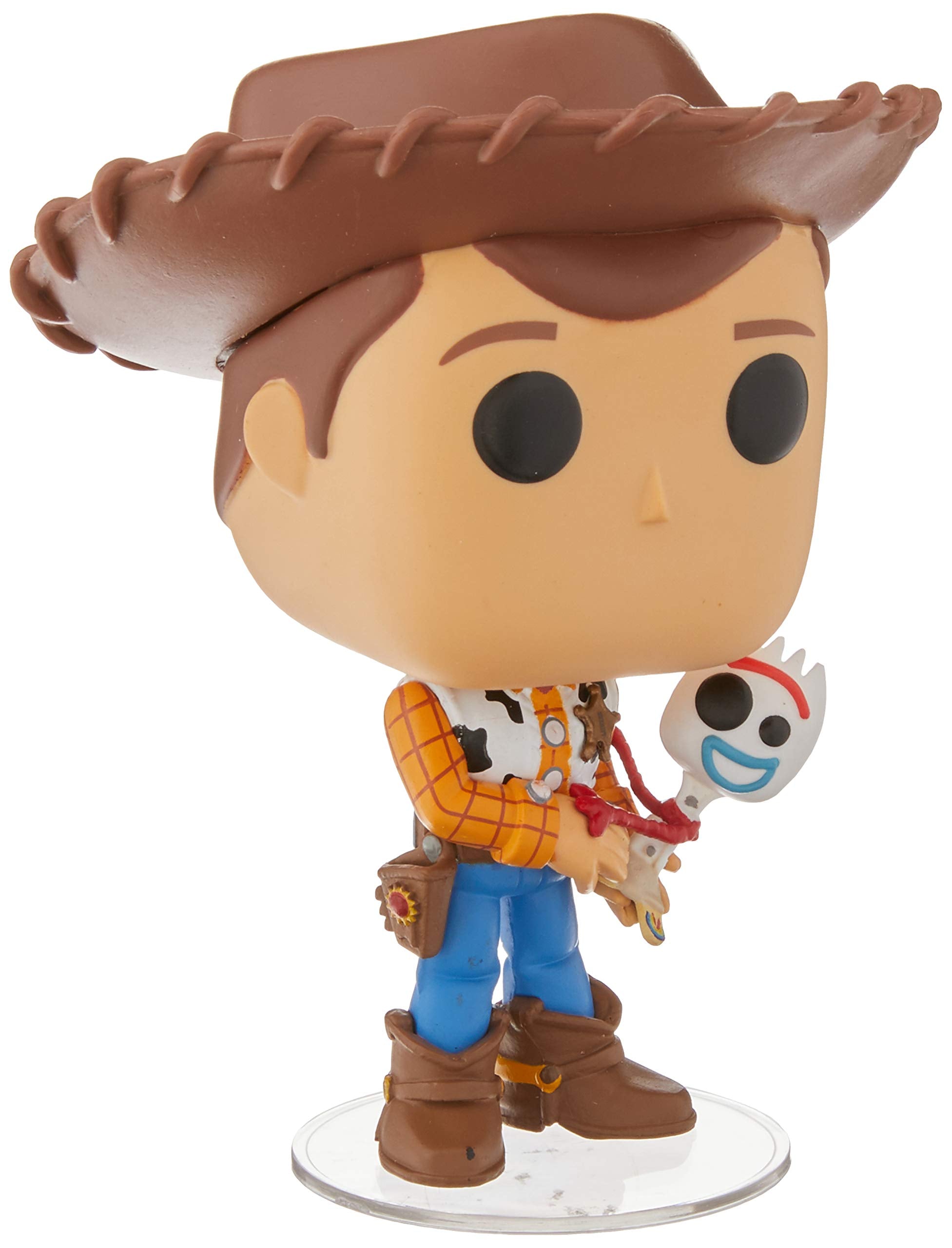 Pop! Funko Disney Pixar Toy Story 4 Sheriff Woody Holding FORKY Vinilo exclusivo 535