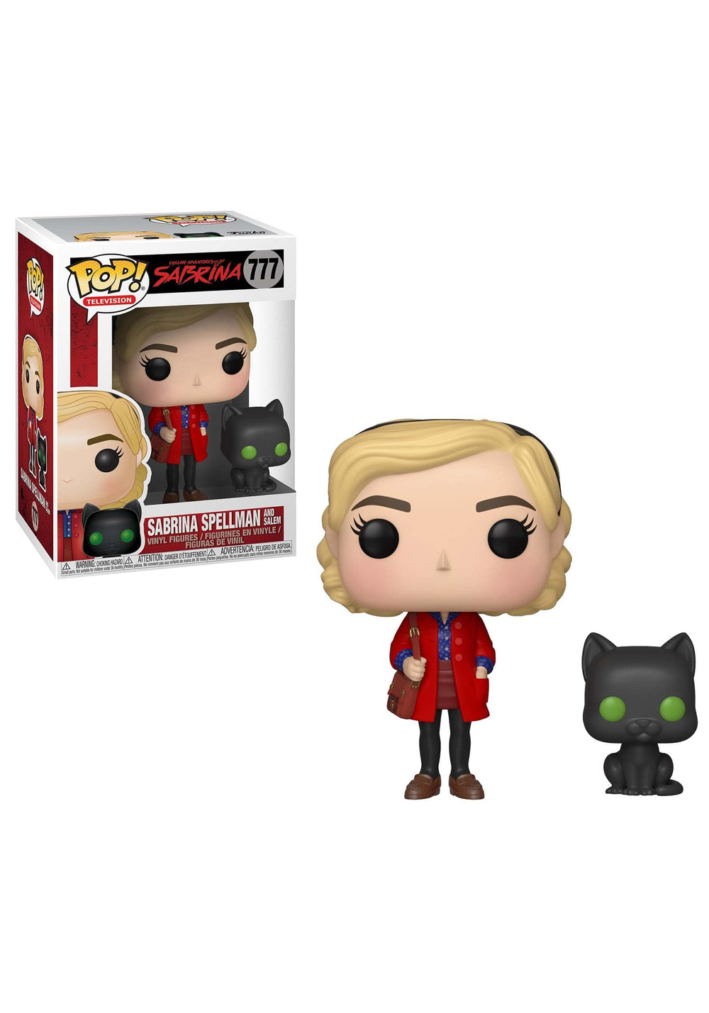 Funko 38866 Pop! &amp Buddy: Chilling Adventuressabrina con Salem, Multicolor