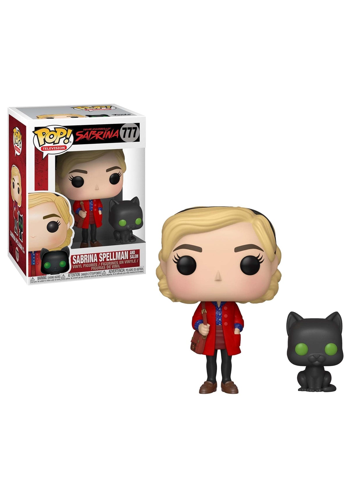 Funko 38866 Pop! &amp Buddy: Chilling Adventuressabrina con Salem, Multicolor