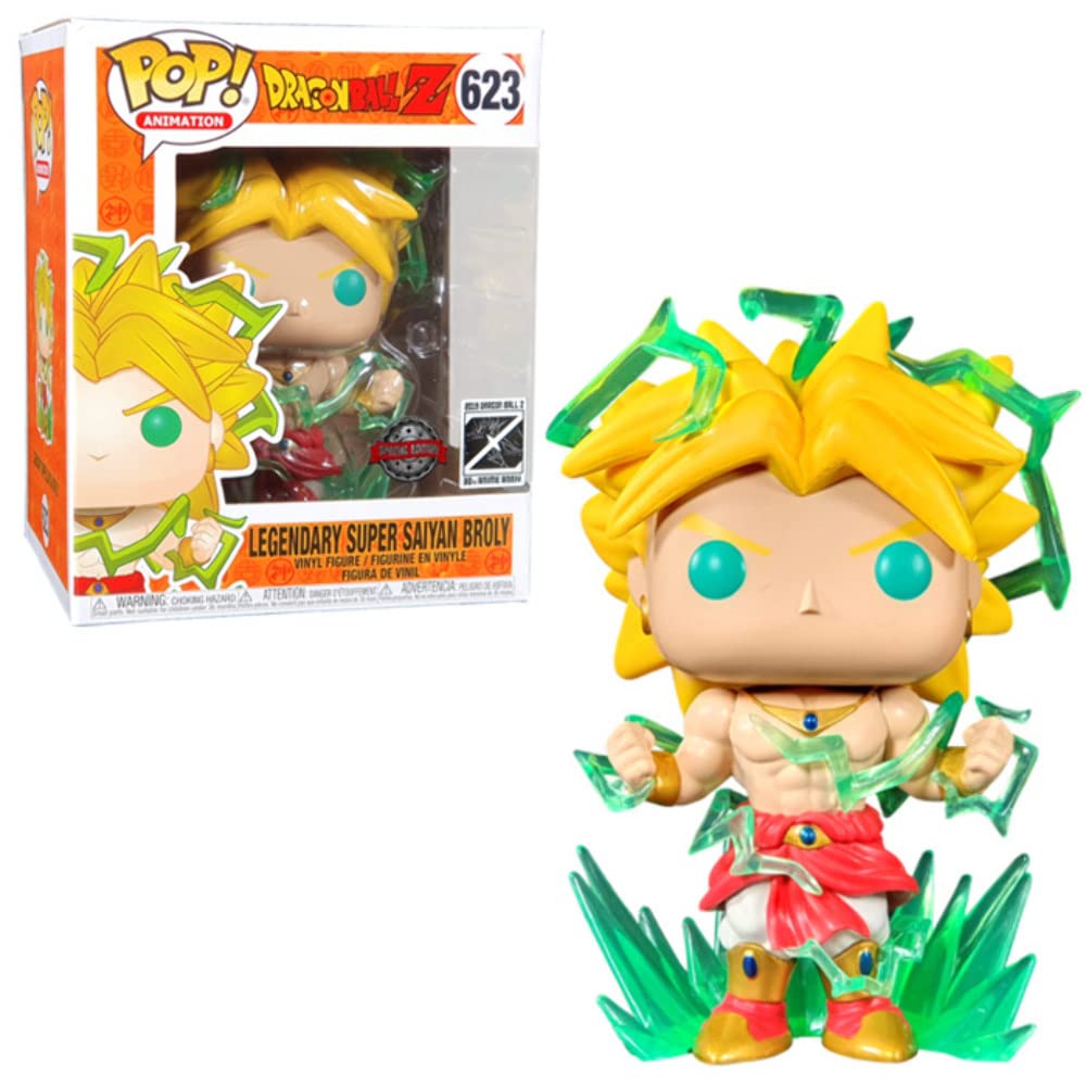 Pop Funko Animation Legendary Super Saiyan Broly 623 Exclusivo 6 pulgadas