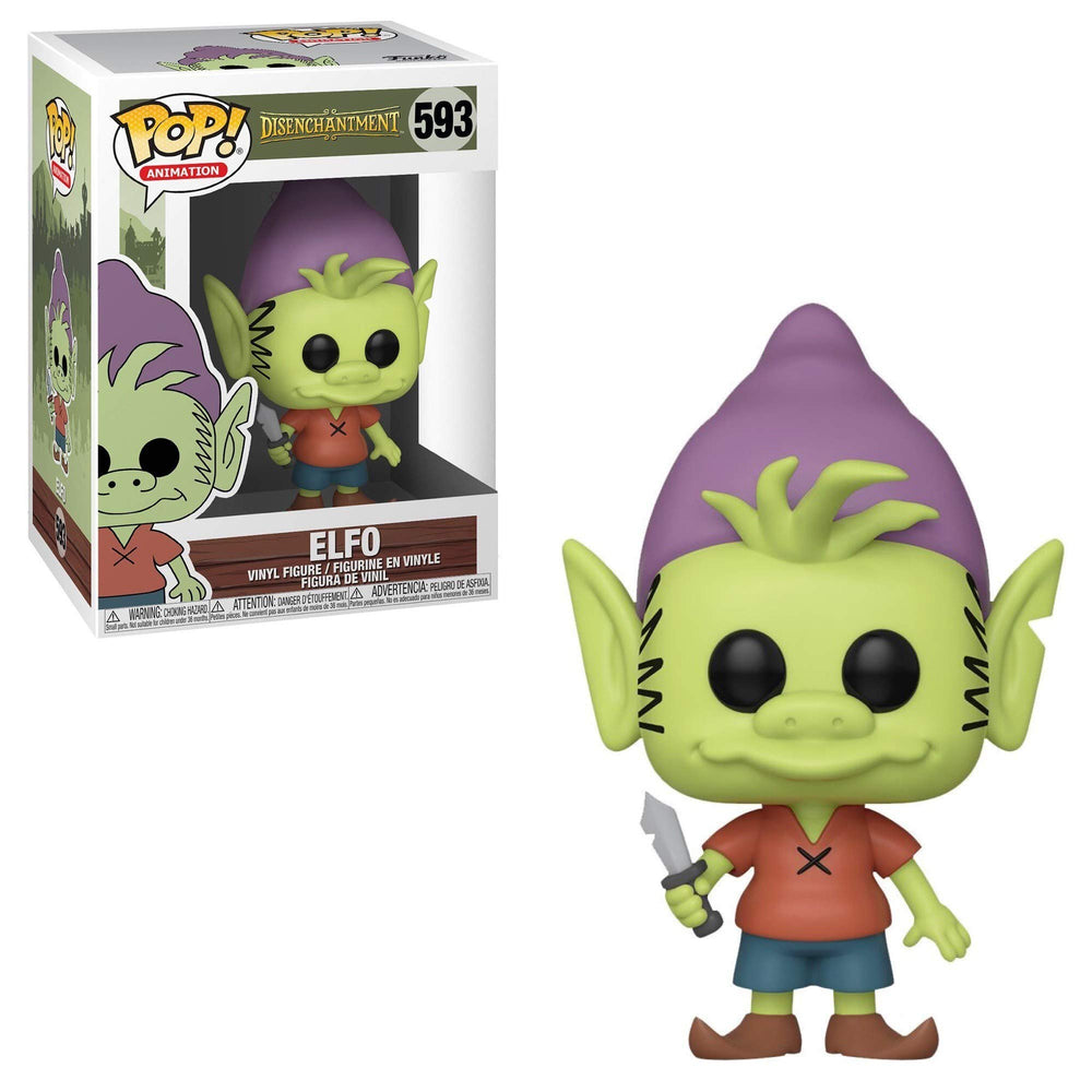 Funko Pop! Animación: Desencanto - Elfo, Multicolor