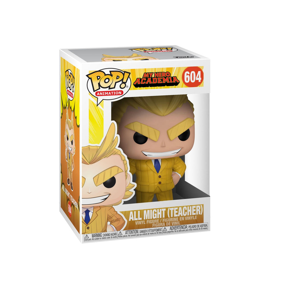Funko 42932 Pop! - Figura coleccionable de vinilo MHA S3 de Teacher All Might My Hero Academia, estándar, multicolor