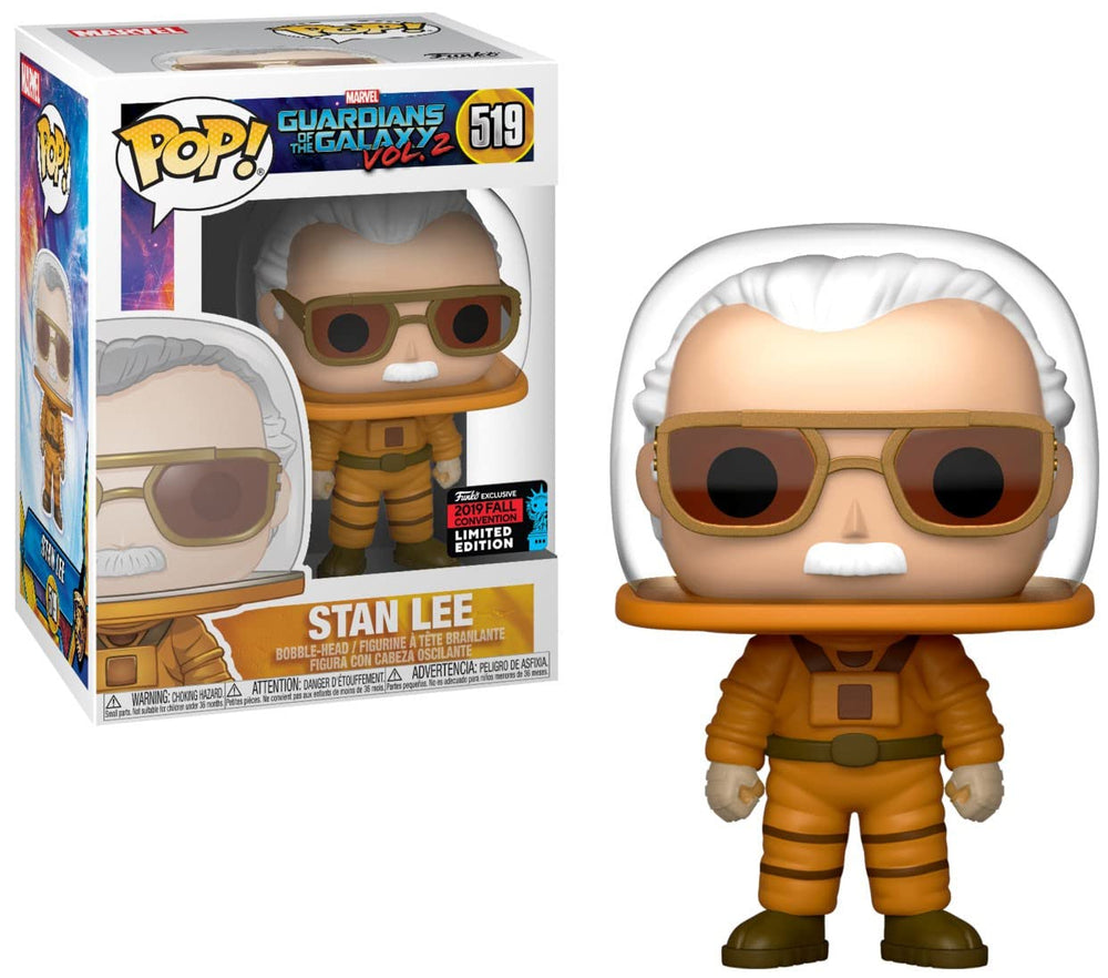 Pop! Funko Convention Exclusive Marvel Guardians of The Galaxy vol.2 519 Cosmonauta Stan Lee con funda protectora gratuita