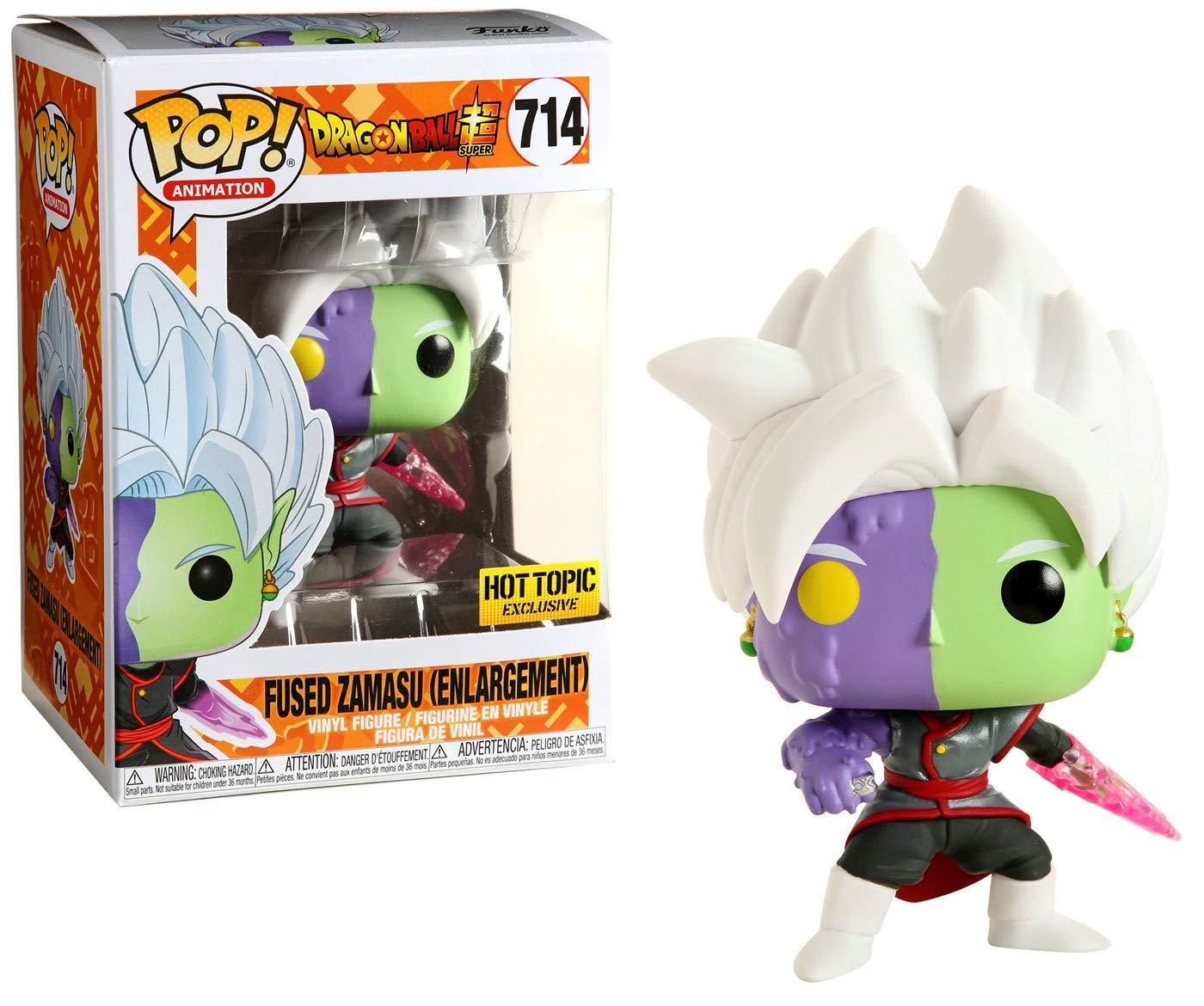 Funko POP! Animación: Dragon Ball Z - Zamasu fusionado [Ampliación] 714 Exclusivo