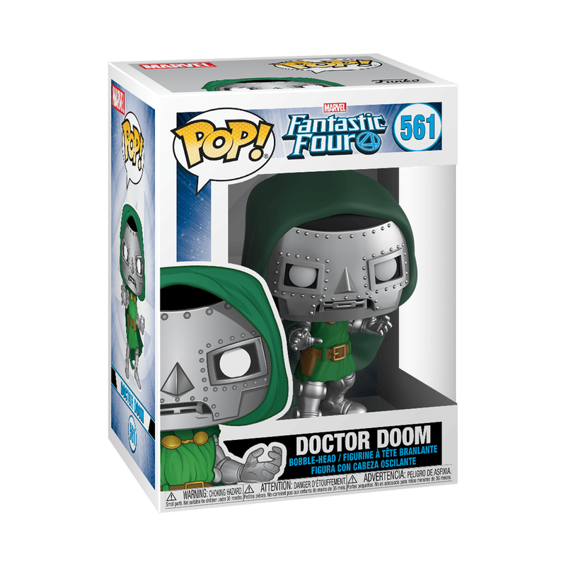 Funko Pop! Marvel: Cuatro Fantásticos - Doctor Doom 561 (2)