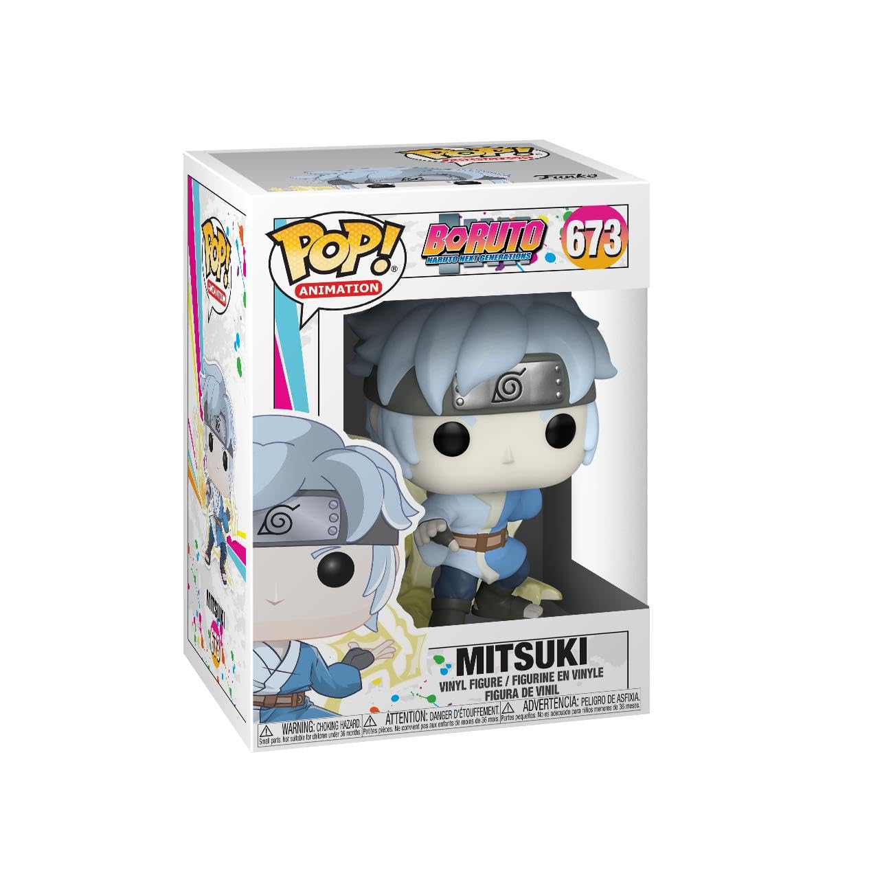 Funko Animación: Boruto - Mitsuki, Multicolor