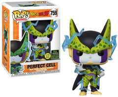 Funko Pop! Dragon Ball Z 759 - Celda perfecta que brilla en la oscuridad ECCC 2020 Exclusivo compartido