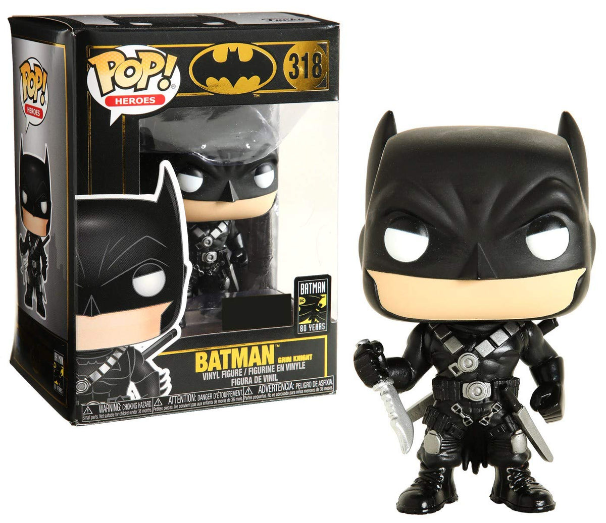 Funko POP! Heroes: Batman [Grim Knight] 318 Exclusivo