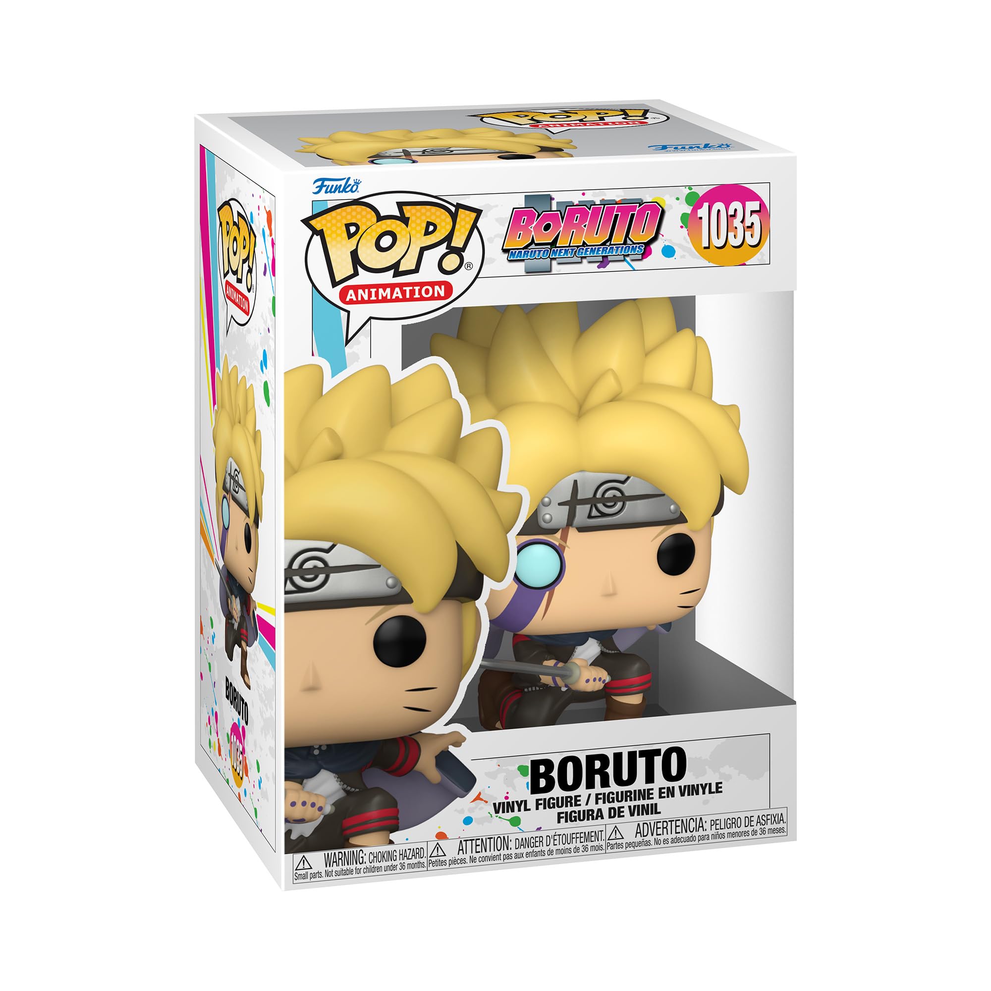 Funko Pop! Animación: Boruto - Boruto con marcas