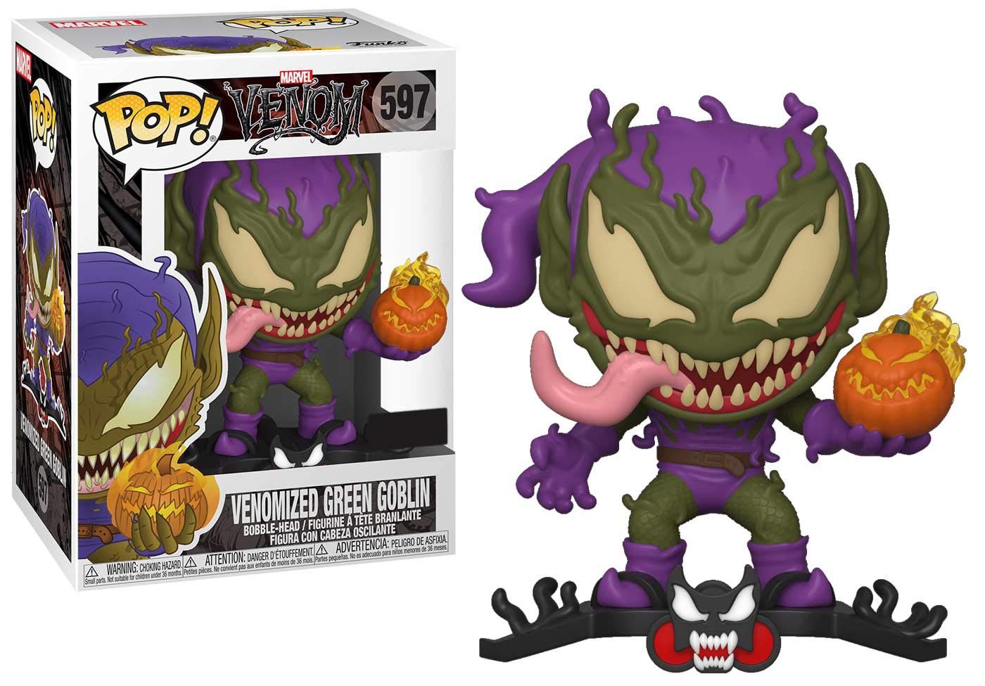 Funko Marvel Universe Pop! Marvel Venomized Green Goblin Figura de vinilo exclusiva