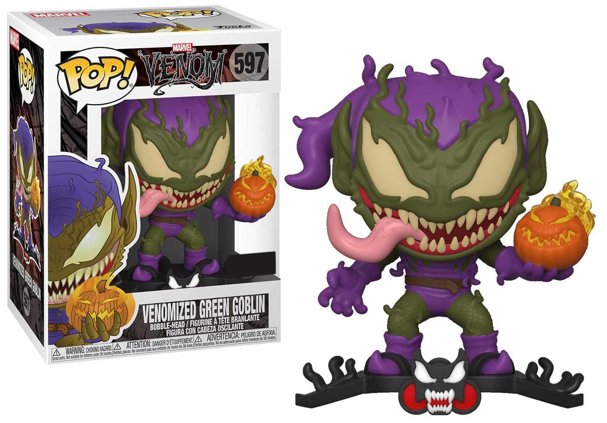 Funko Marvel Universe Pop! Marvel Venomized Green Goblin Figura de vinilo exclusiva