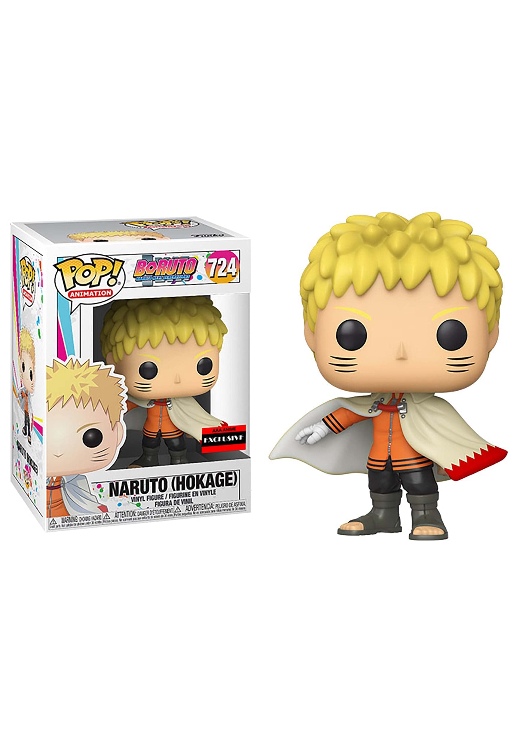 Funko Figura pop de Boruto Naruto (Hokage) (exclusivo de anime AAA)