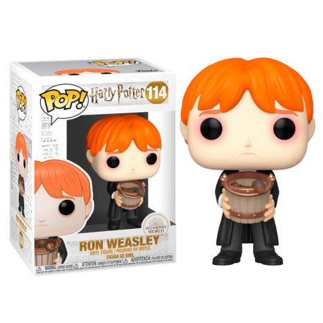 FUNKO POP Ron Weasley con Cubo 114 - Harry Potter