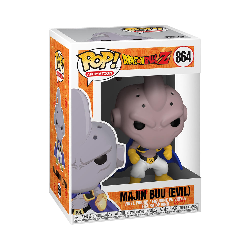 Funko Animación: Dragonball Z - Evil Buu, Multicolor, 3.75 pulgadas (48610)