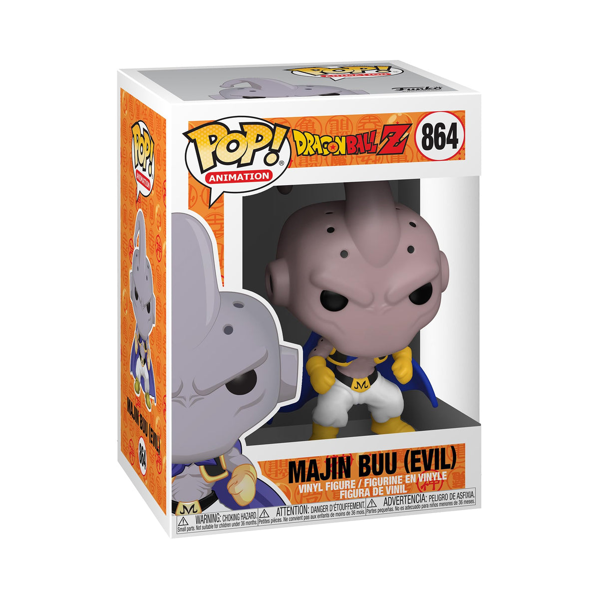 Funko Animación: Dragonball Z - Evil Buu, Multicolor, 3.75 pulgadas (48610)