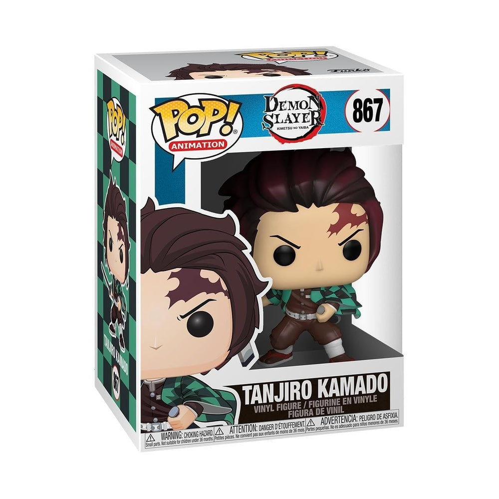 Funko POP Animation: Demon Slayer - Tanjiro Kamado, Multicolor