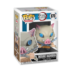Funko Pop Pop Animation: Demon Slayer - Inosuke Hashibira - Figura de vinilo coleccionable - Idea de regalo - Producto oficial - Juguetes para niños y adultos - Fans del anime - Figura modelo para
