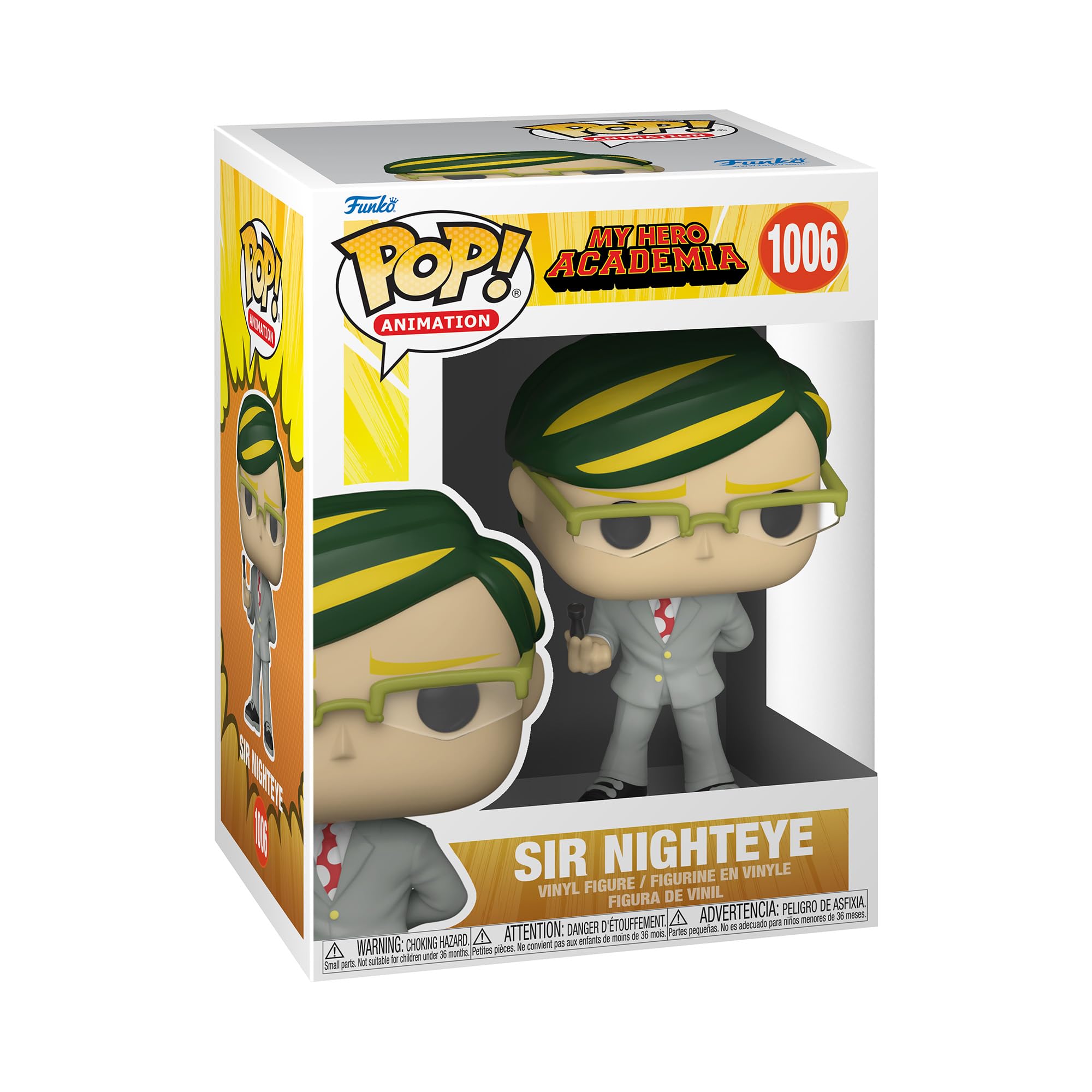 Pop Funko Animation: My Hero Acadamia - Sir Nighteye, multicolor, (51931)