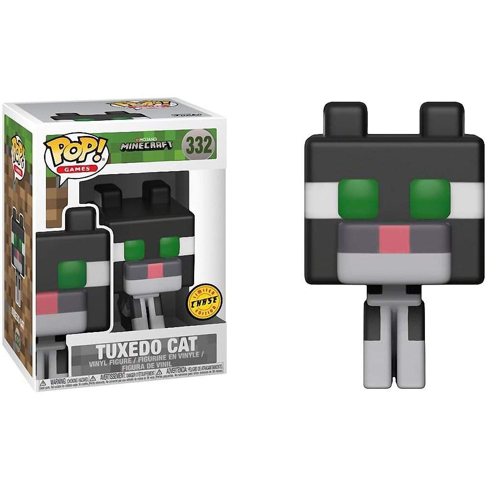 Funko Pop! Games Minecraft Esmoquin Cat - Figura de vinilo de 3.75 pulgadas - Vaulted
