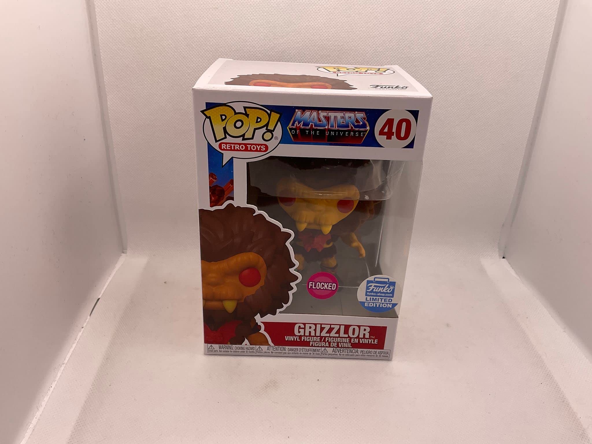 Funko Masters of The Universe Grizzlor Flocado Exclusivo