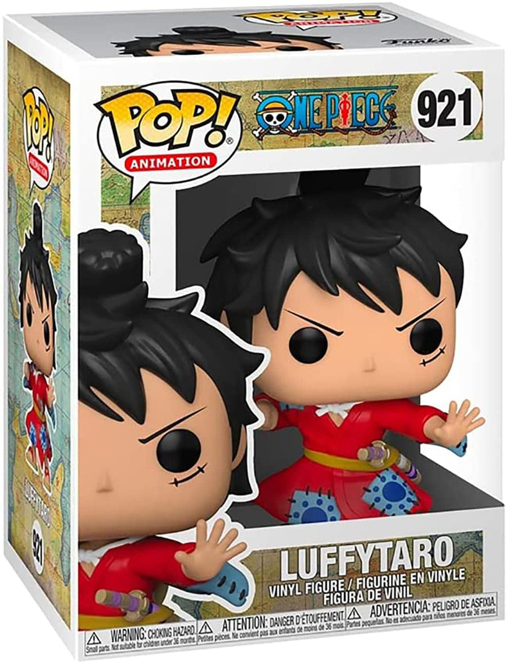 Funko Pop Animation: One Piece - Monkey D. Luffy en Kimono - Figura de vinilo coleccionable - Idea de regalo - Mercancía oficial - Juguetes para niños y adultos - Fans de anime - Figura modelo para