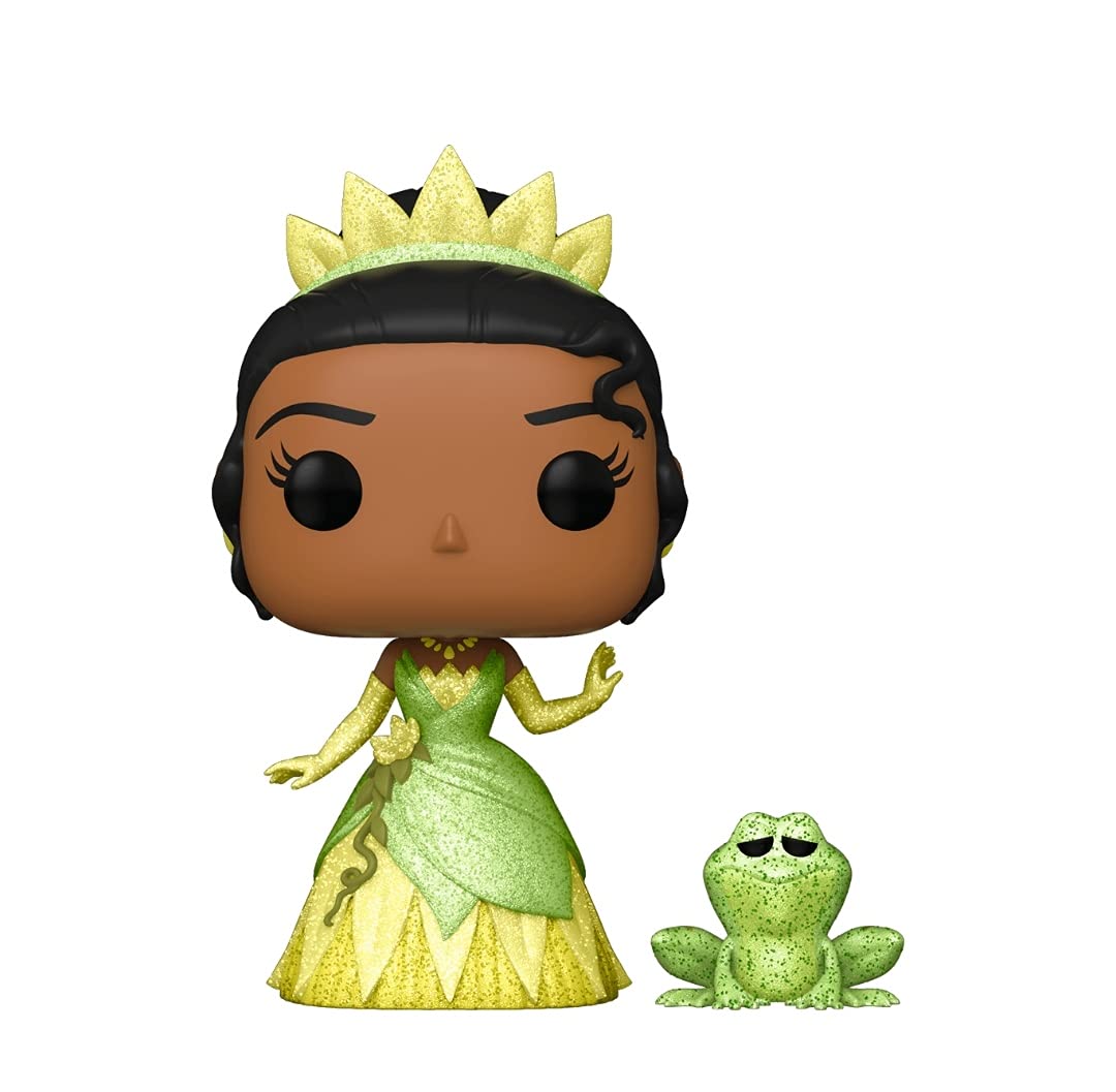 Funko Princesa Tiana &amp Naveen Glitter Exclusice