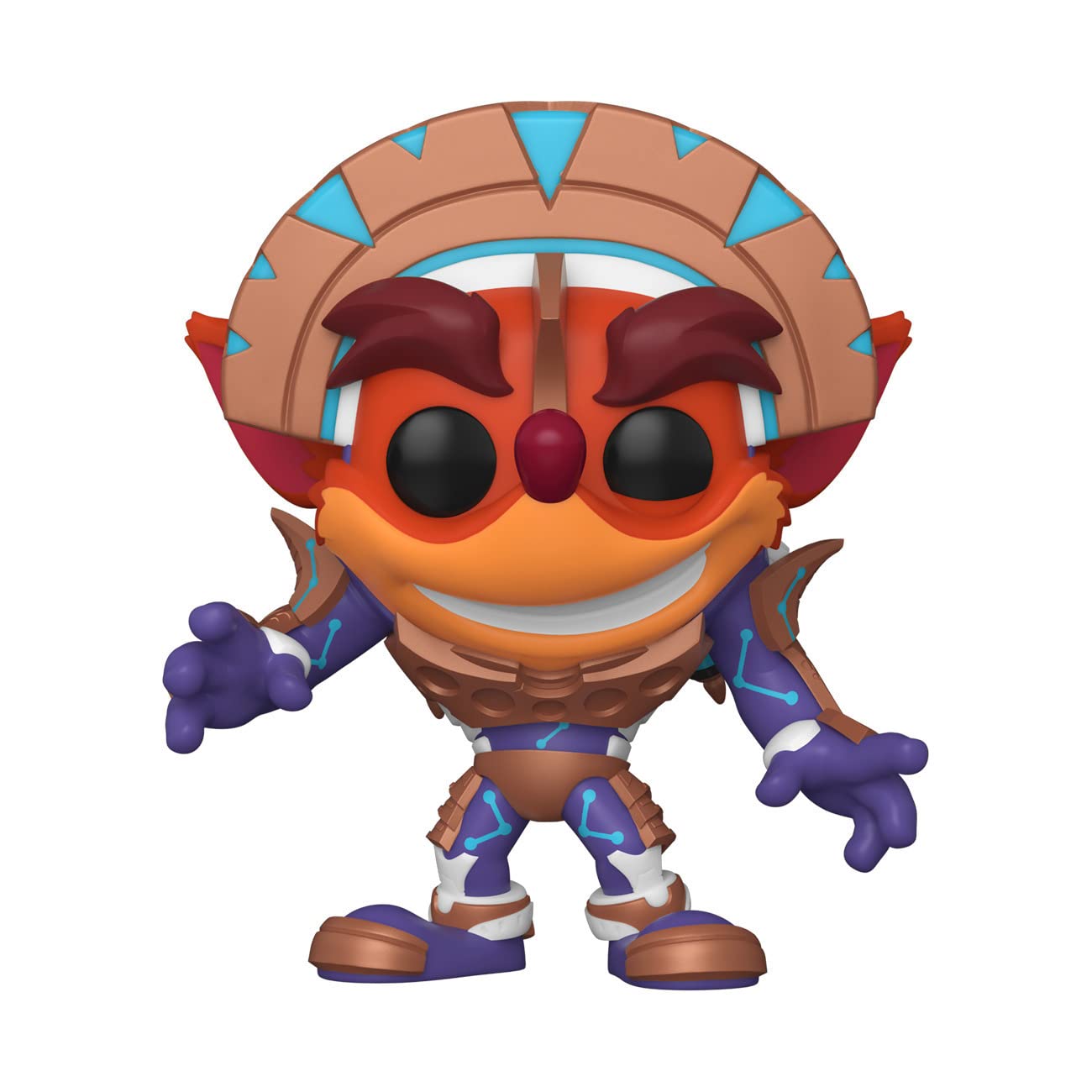 Pop! Games Crash Bandicoot 841 Crash Bandicoot in Mask Armor 2021 Convention