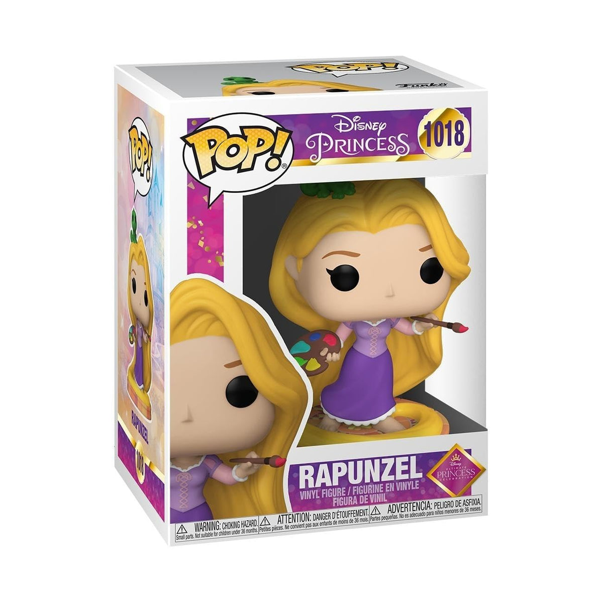 Funko Pop Disney: Ultimate Princess - Rapunzel - Princesas Disney - Figura de vinilo coleccionable - Idea de regalo - Mercancía oficial - Juguetes para niños y adultos - Fans de dibujos animados