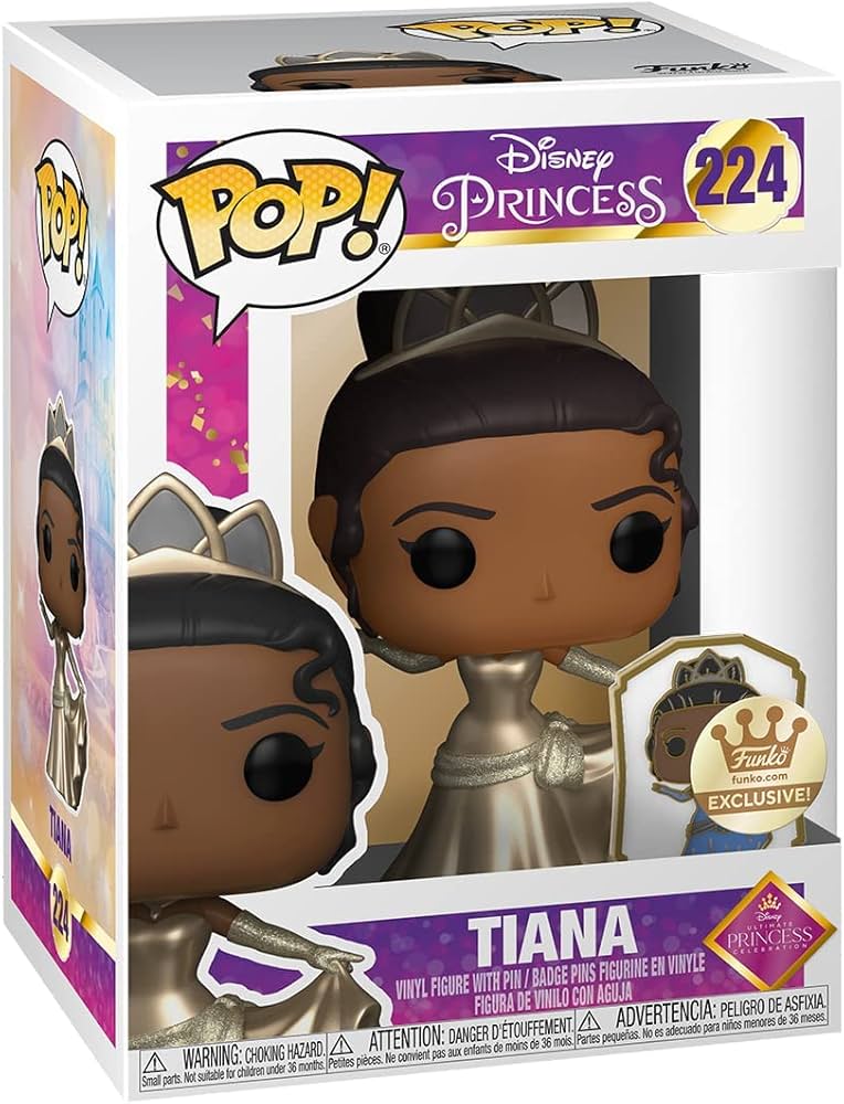 Funko Pop! Vinyl: Disney - Tiana - Funko Web (FW) (Exclusive) 224 
