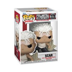 Funko Pop Animation: Full Metal Alchemist: Brotherhood - Cicatriz - Figura de vinilo coleccionable - Idea de regalo - Producto oficial - Juguetes para niños y adultos - Fans del anime - Figura modelo para coleccionistas