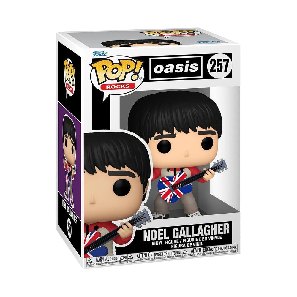 Funko Pop Rocks: Oasis - Noel Gallagher - Figura de vinilo coleccionable - Idea de regalo - Producto oficial - Juguetes para niños y adultos - Fans de la música - Figura modelo para coleccionistas y
