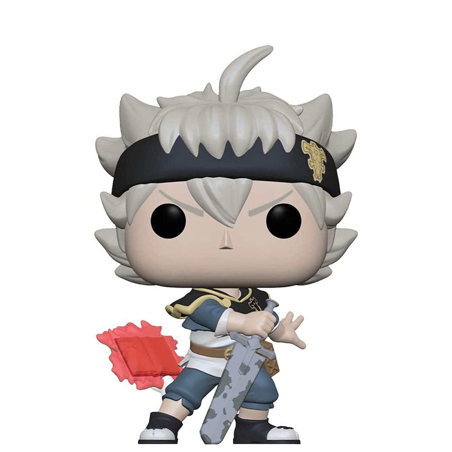 Funko Pop Animation: Black Clover - Asta - Figura de vinilo coleccionable - Idea de regalo - Producto oficial - Juguetes para niños y adultos - Fans del anime - Figura modelo para coleccionistas y exhibidores