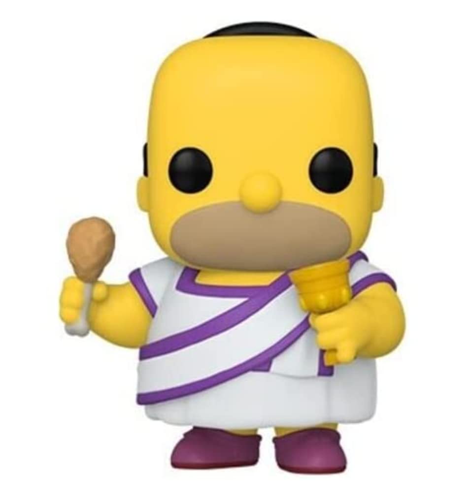 Funko Animación POP: Simpsons - Obeseus, Multicolor, Estándar, (59299) - Vaulted