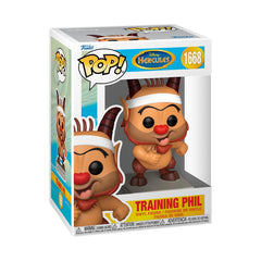 Funko Pop! Disney: Hercules - Training Phil - Figura de vinilo coleccionable - Idea de regalo - Producto oficial - Juguetes para niños y adultos - Fans de Disney - Figura modelo para coleccionistas