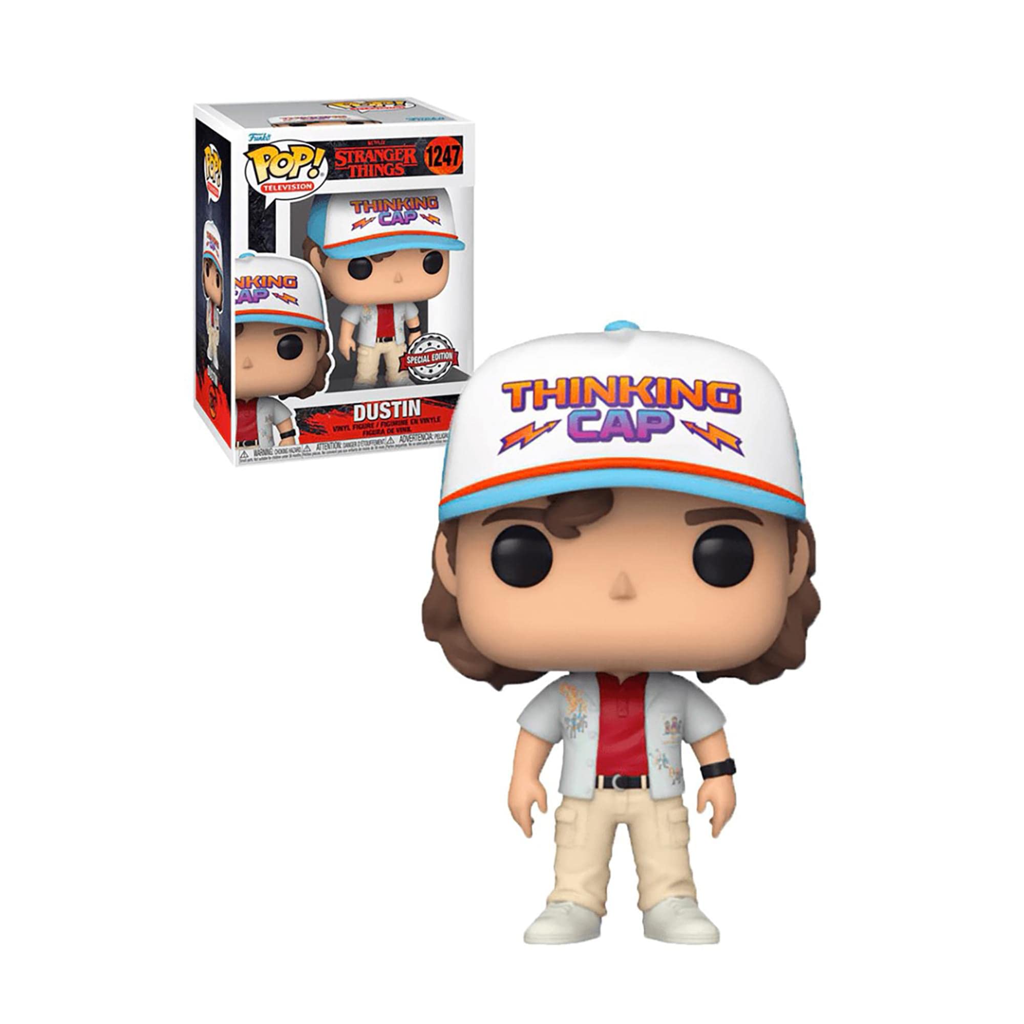 Pop! Stranger Things 4 - Camisa Dustin con dragón 1247 Edición especial