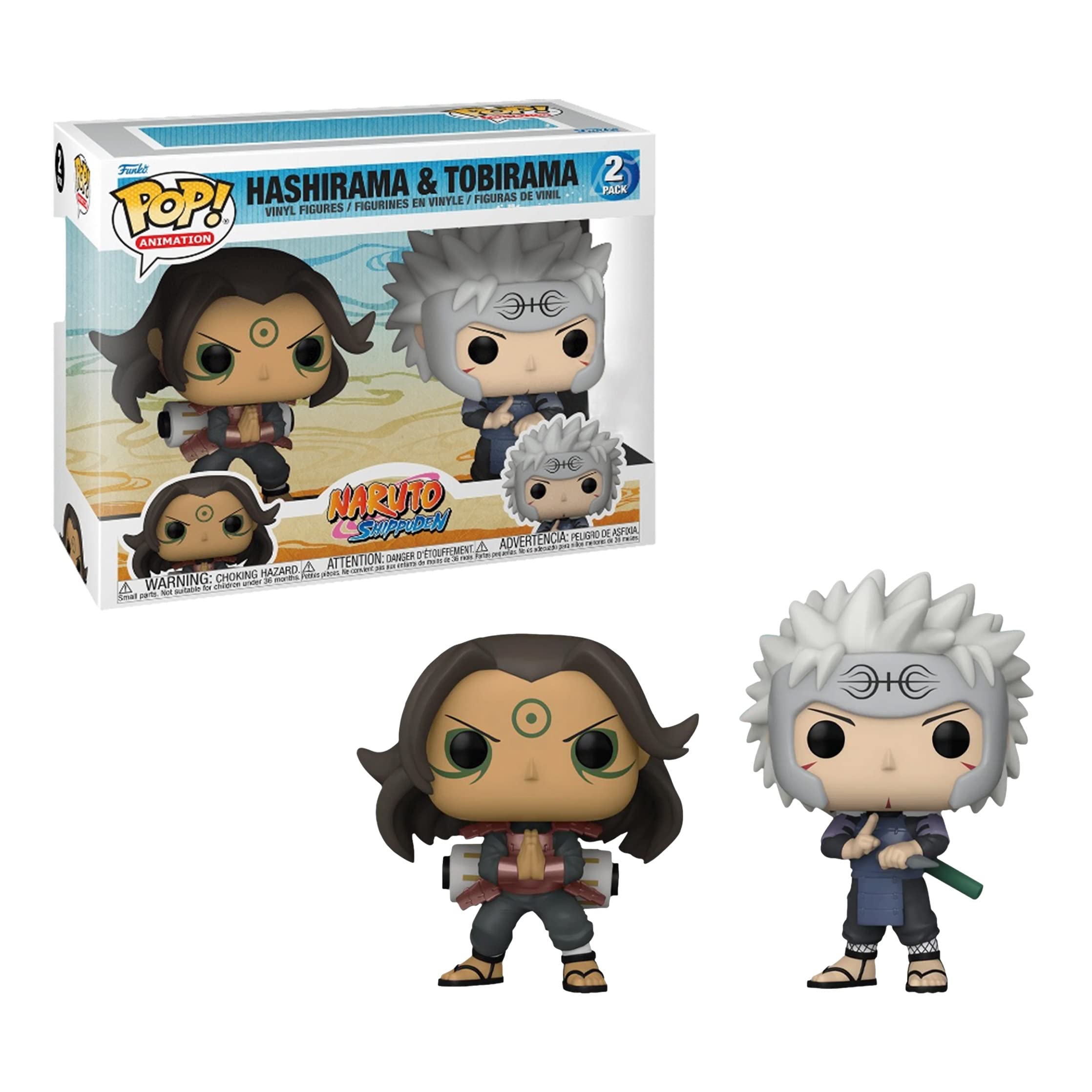 FUNKO ANIMACIÓN: Naruto - Hashirama y Tobirama 2pk (exclusivo de AE)