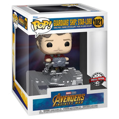 Funko Guardians Ship: Star-Lord Deluxe Special Edition Pop! Figura de vinilo 216 – Oficial Marvel Avengers Infinity War coleccionable
