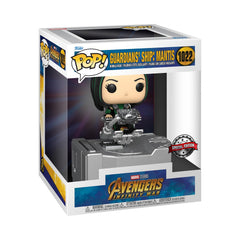 Funko Pop! Deluxe: Marvel - Guardians of The Galaxy Ship - Mantis - Vengadores - Exclusivo de Amazon - Figura de vinilo coleccionable - Idea de regalo - Producto oficial - Juguetes para niños y adultos - Fans de películas