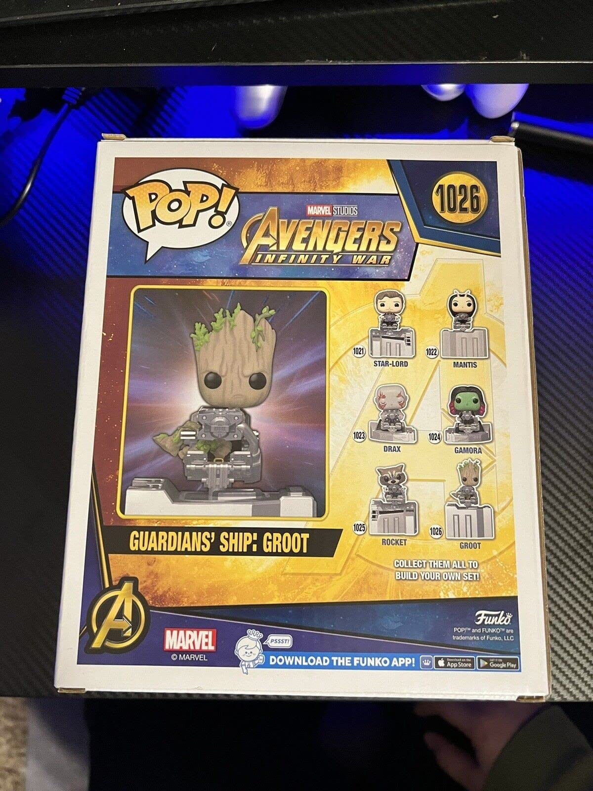 Barco de guardianes de lujo Pop! Groot